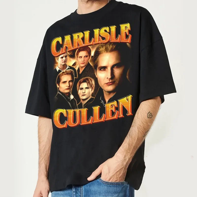 Carlisle Cullen Twilight Vintage T Shirt 90s for Men