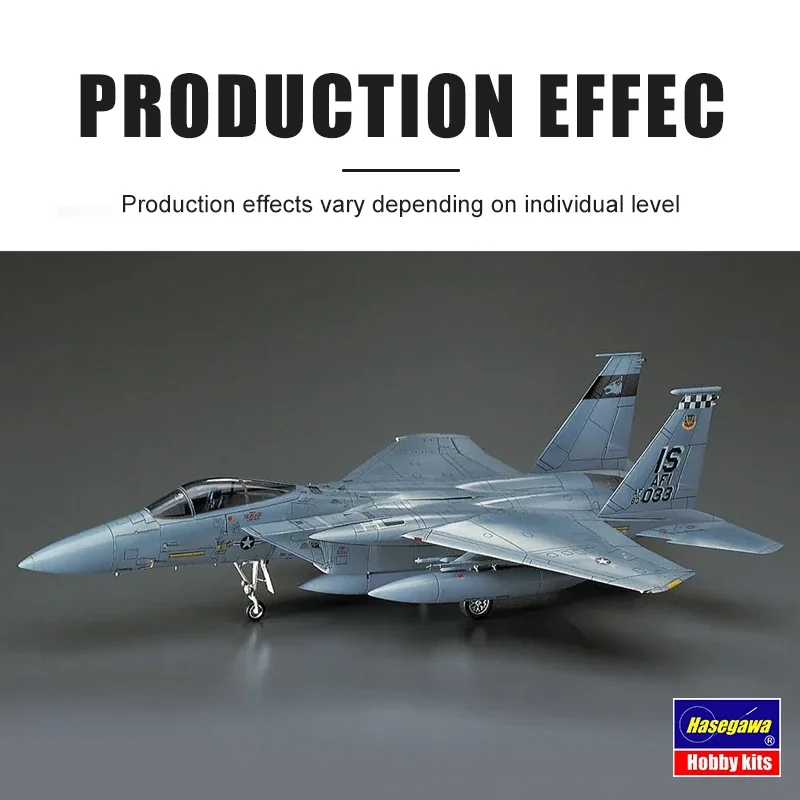 Hasegawa, kit de modelo de aeronave montada 00543 F-15C Eagle'U.S. Força Aérea '1/72