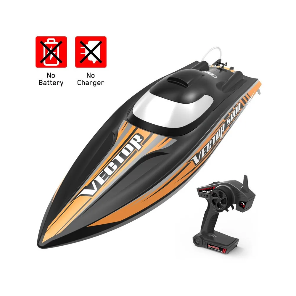 Volantex Vector SR80 80cm 2.4G RC Boat ARTR Brushless 60A Water-cooled Remote Control Boat Outdoor Toys for Adults Kids Boys