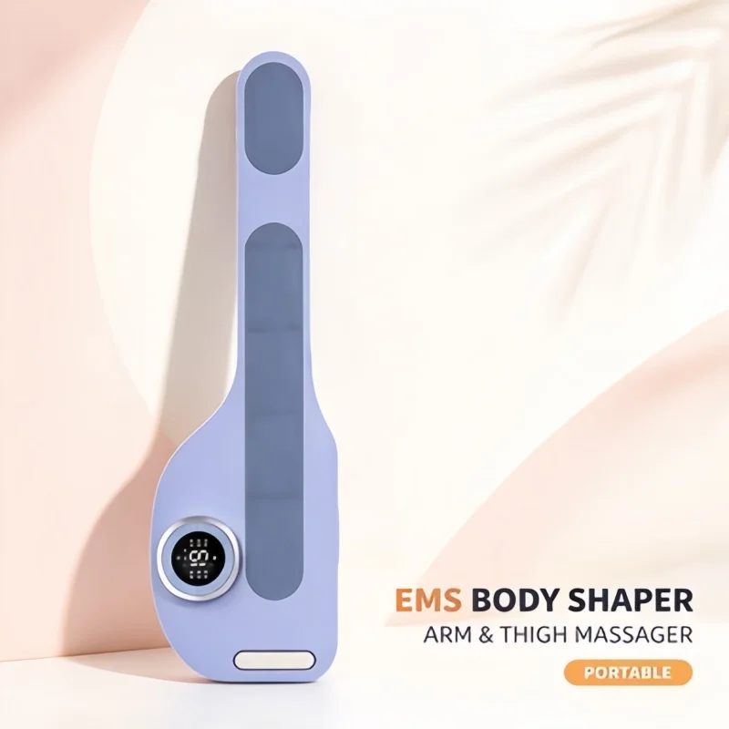 Portable Microcurrent Arm Slimming Massager EMS Vibration Body Shaper Muscle Toner Personal Care