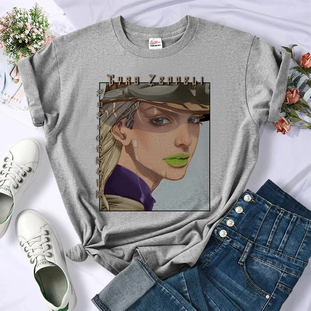 Jojo's Bizarre Adventure shirt girl baddie cute harajuku dollette Retro shirt vintage alternative  goth cute meme