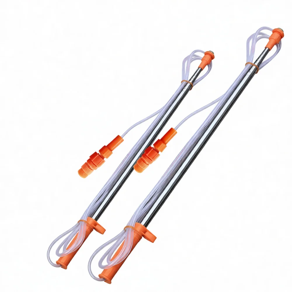 Extendable Stainless Steel Spray Lance Sprayer Accessory For Garden Farm Orchard Pesticide Application Watering Rod Tool