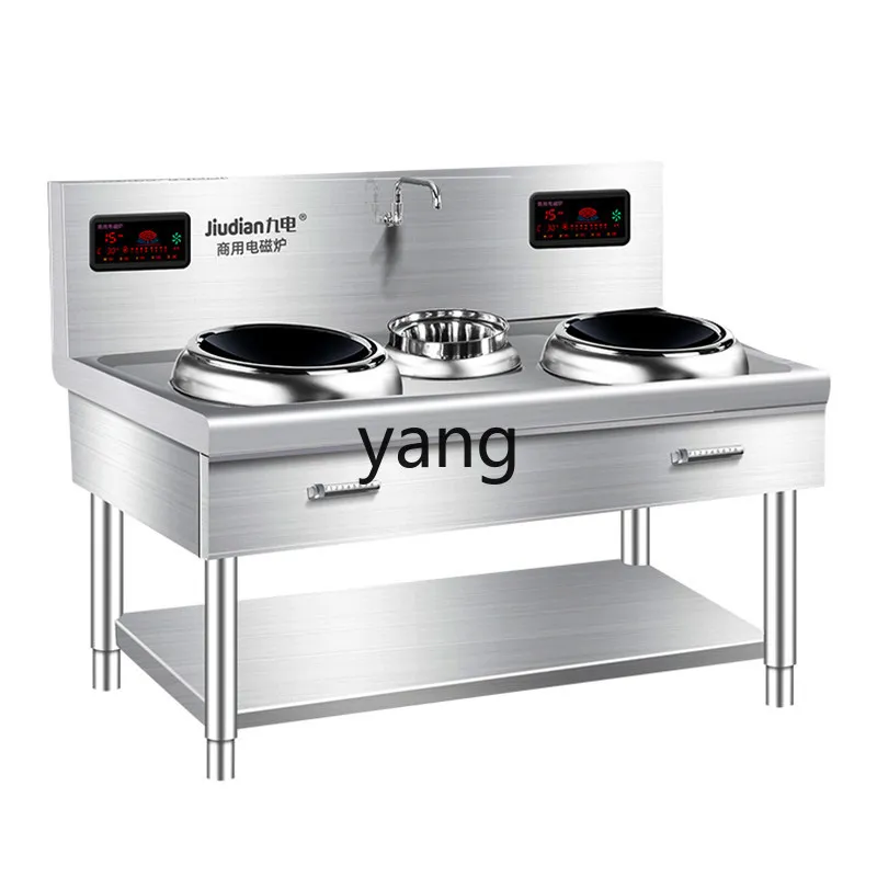 cYJQ commercial induction cooker double-headed hotel large hotel canteen high-power induction cooker