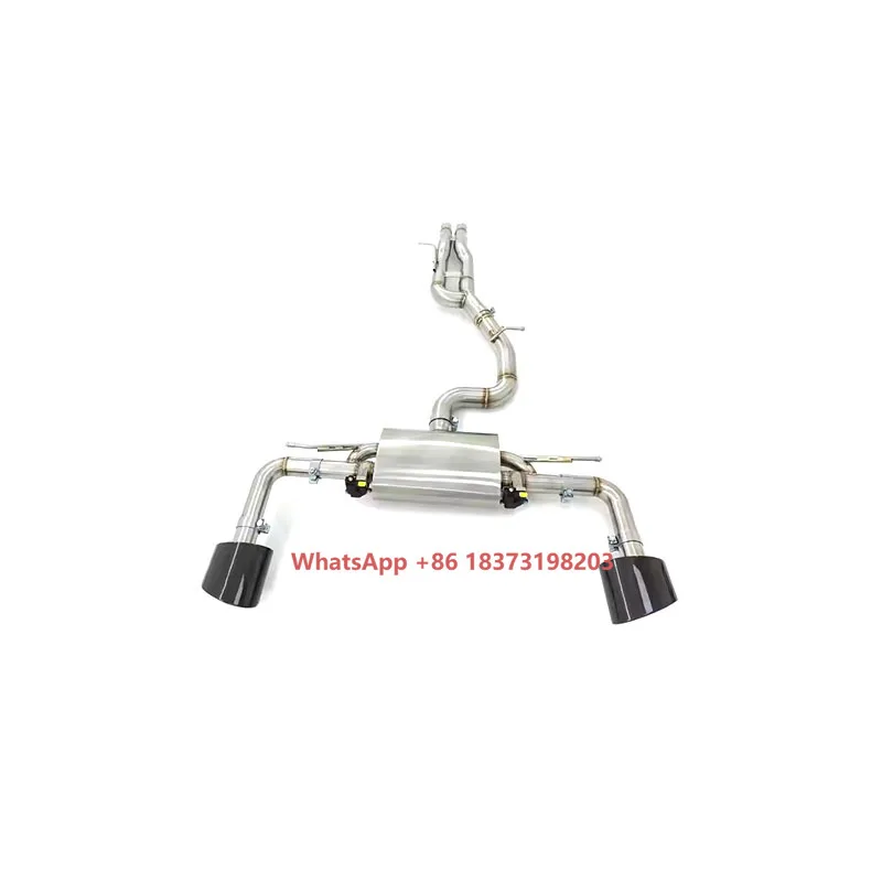 

TTRS RS3 2.5T High-Performance Exhaust Valve Stainless Steel Cat-back Muffler with Exhaust Tip