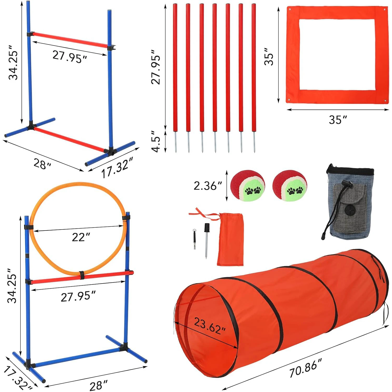 Dog Agility Kit 6