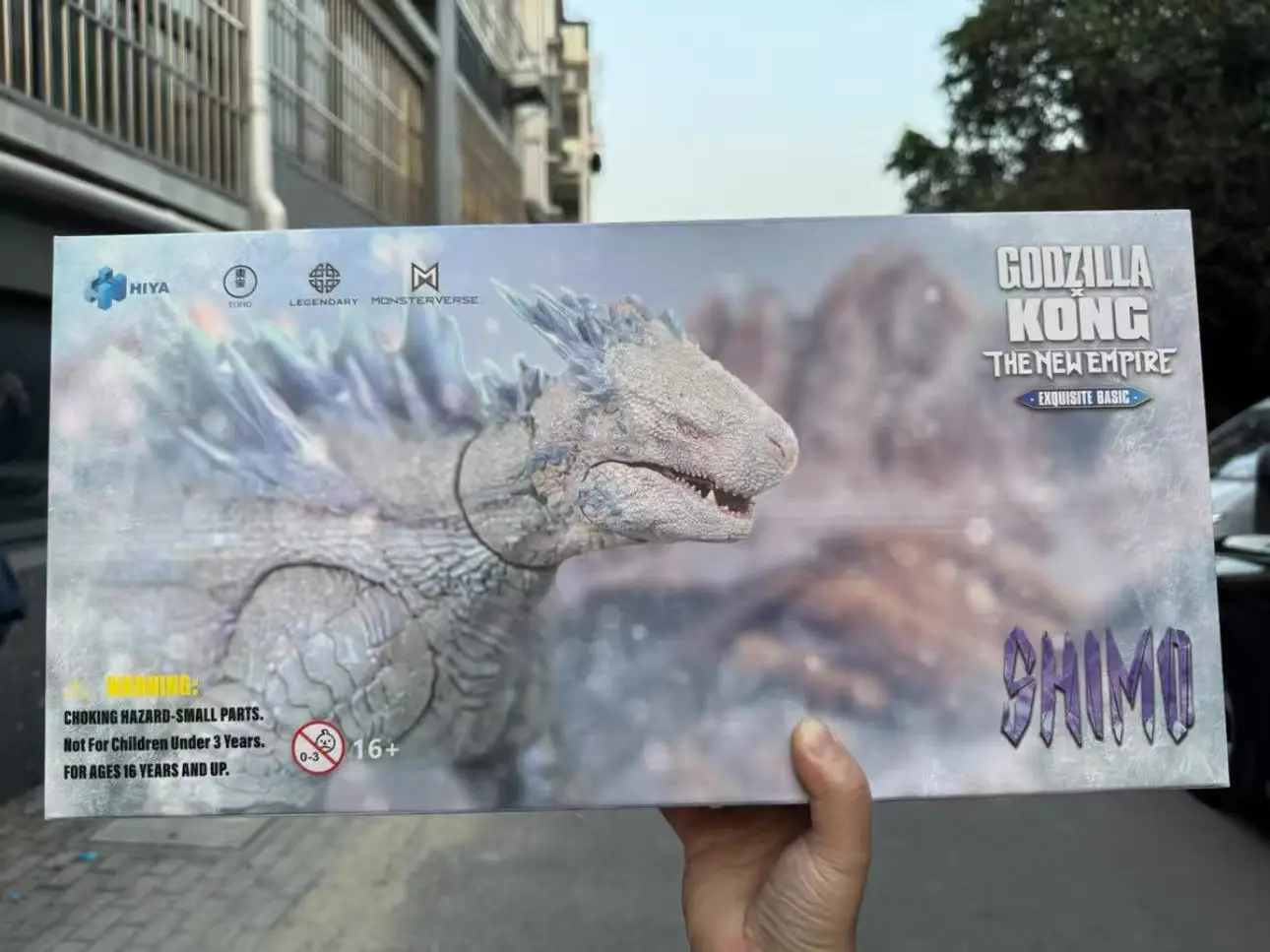 

HIYA 17CM 6inches Action Figure Exquisite Basic Series Godzilla X Kong The New Empire Shimo Anime Model