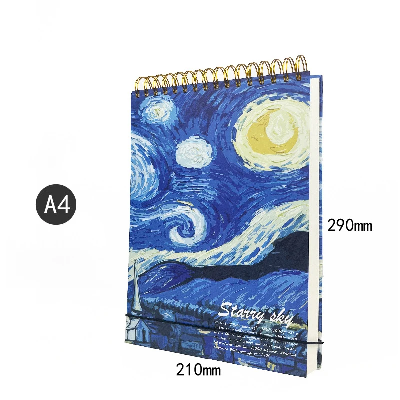 Bloc de bocetos de varios tamaños, cuaderno de bocetos de arte, Bloc de dibujo en blanco, cuaderno de bocetos grueso para práctica de dibujo de clase de arte creativa