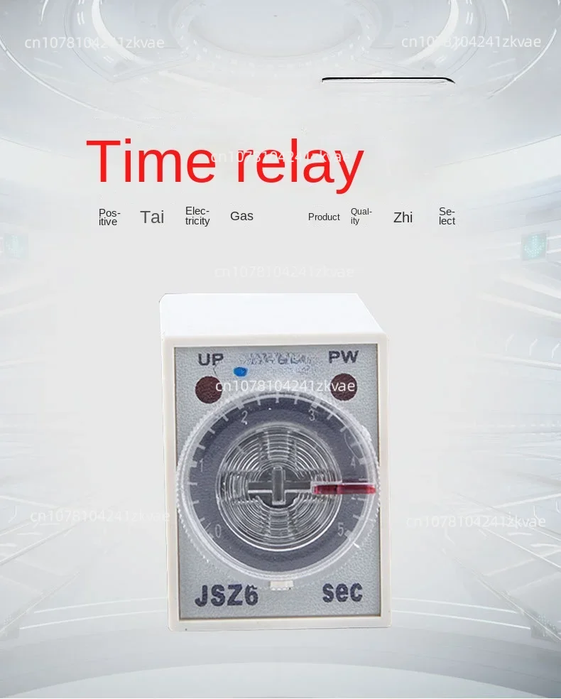 JSZ6-2 time relay coil voltage AC/dc24V delay time 1s/5s/10s/10min