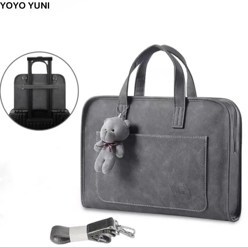 

Portable 13-14/15-16Inch Laptop Notebook Case Felt Shockproof Tablet Protective Case Breathable Briefcase Tablet Sleeve Bag Work