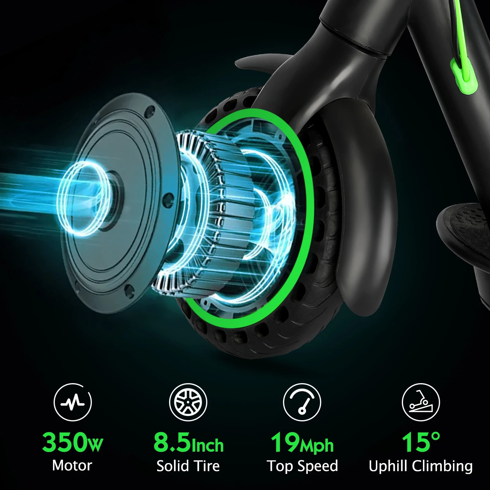 Electric Scooter for Adults, 8.5