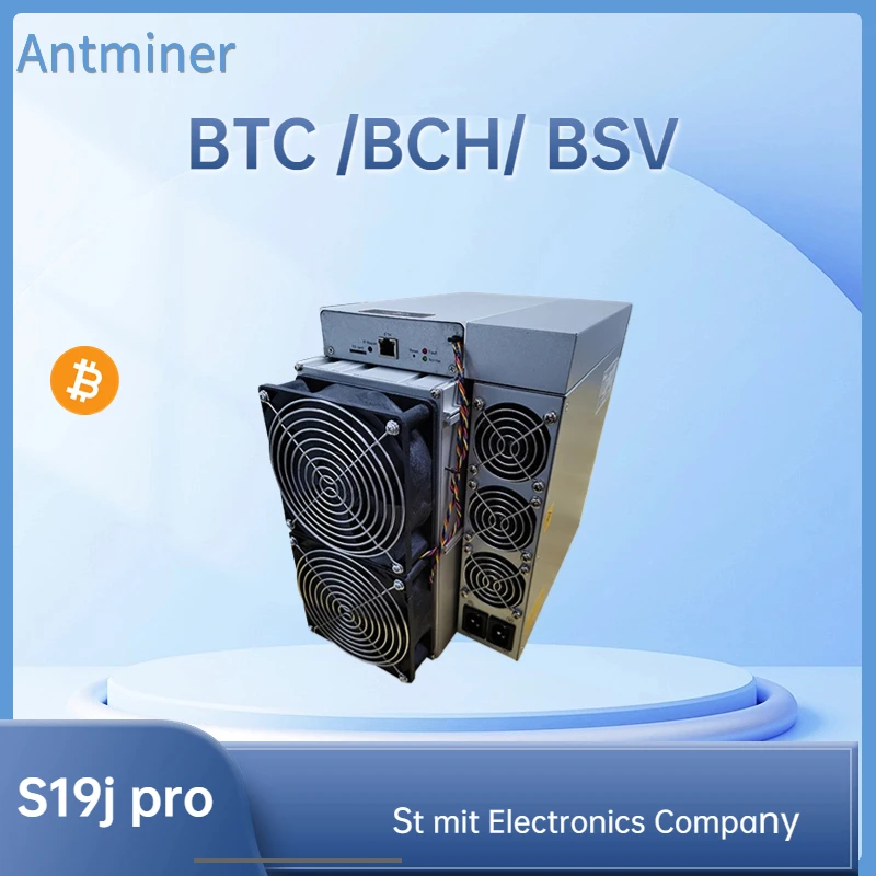 

Brand New Bitmain Antminer S19j PRO 104th 3050W Power Algorithm Sha-256 High Profit Miner