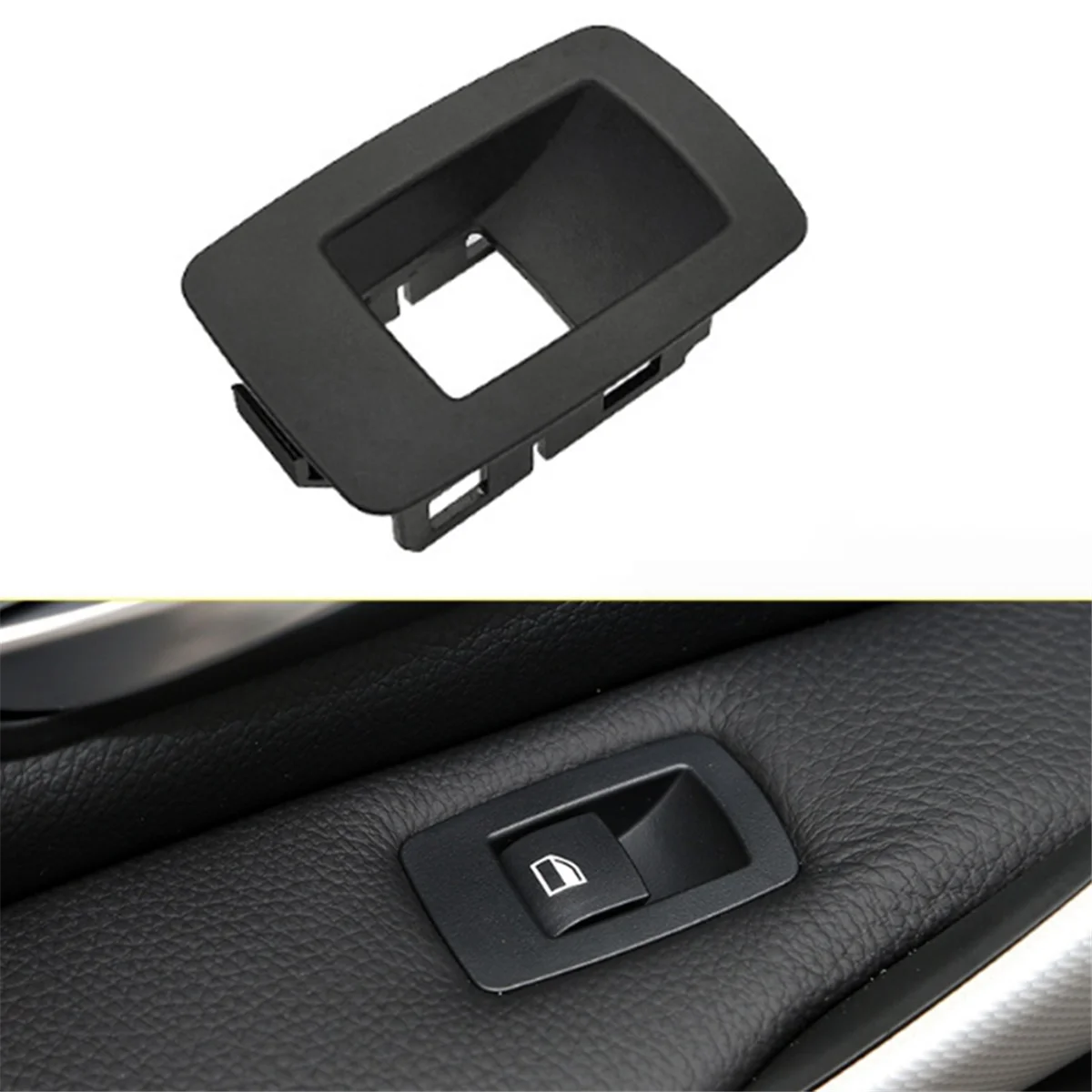 Car Back Row Window Lifter Switch Button Cover for BMW F20 F30 F35 X1 X3 X5 X6 Car Accessories B