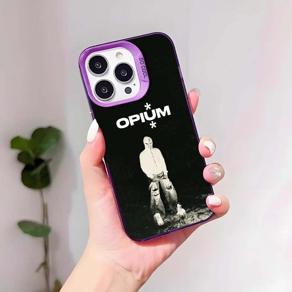 Rapper K-Ken Carson Phone Case For IPhone 17 16 15 14 13 12 11 Pro Max Plus Mini IMD Color Silver Shell