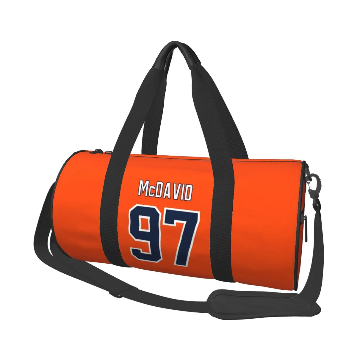 

Connor McDavid 97 For Edmonton Oilers Fans Large Duffle Gym Bag Multi-Functional Duffle Travel Bags Handbags Fitness bag