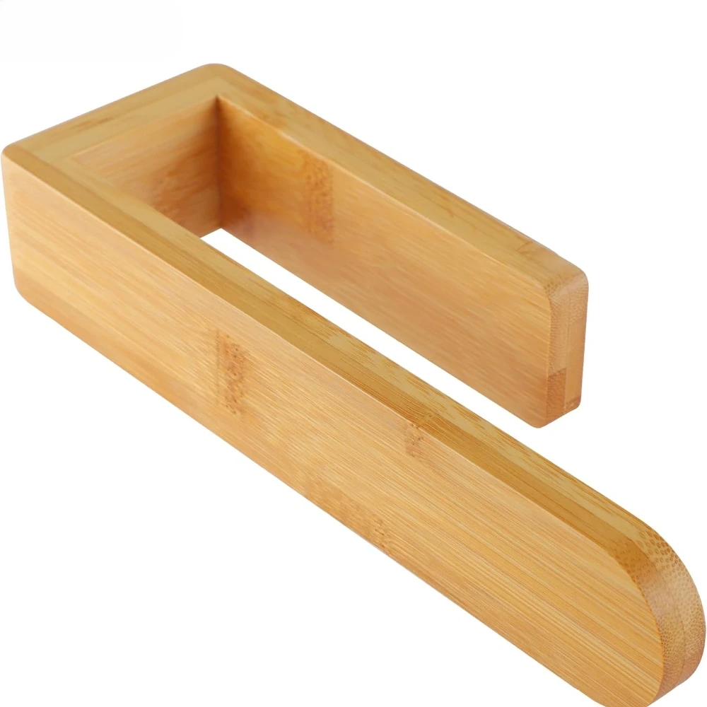 

Non Perforated Wooden Towel Rack, Household Wooden Bathroom Towel Rack, Multi-purpose Bathroom Wall Storage Rack