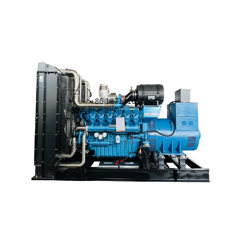 Leader Power Reliable Durable Compact Structure Electronic Speed Regulation  520/580KW 650/725KVA Low Noise Diesel Generator