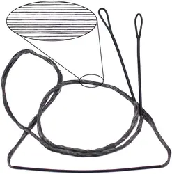 High Strength Professional Bow String Replacement for Recurve and Long Bow 16 Strands Reinforced Fiber