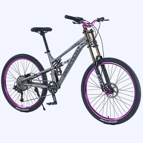 Aluminum Alloy27.5/26Soft Tail Mountain Bike Adult Men's Mountain Bike Shock Absorption