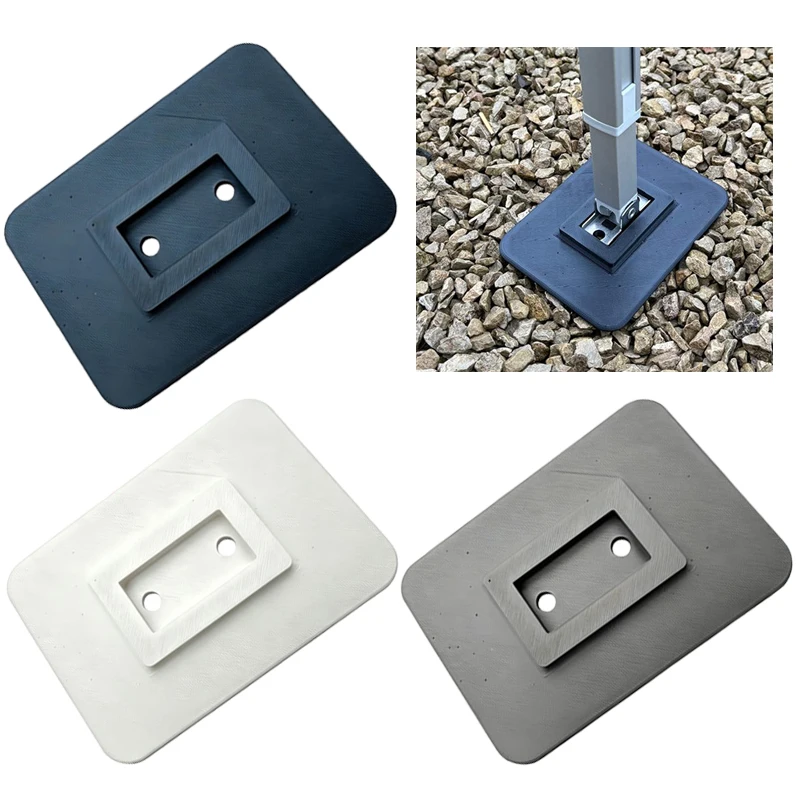 

10Pcs RV Awning Support Footplates For Omnistor Heavy Stabilizer Base For Soft Ground Outdoor Camping RV Accessories