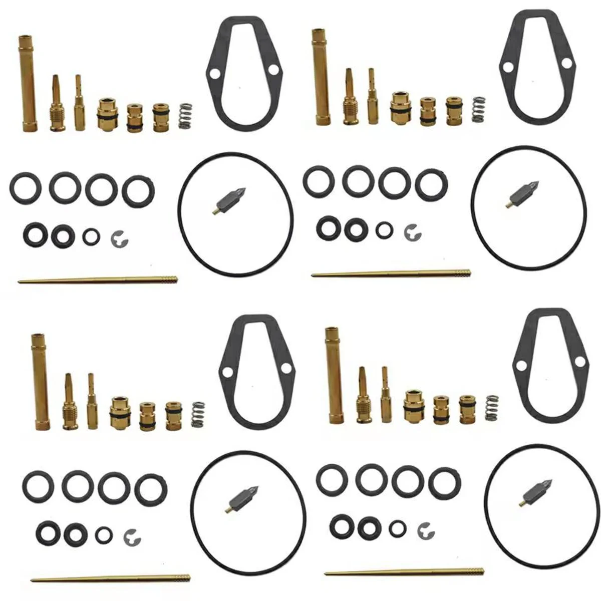 Carburetor Carbon Clean Rebuild Repair Kit For CB550F CB550K CB550 1974-1976 Motorcycle