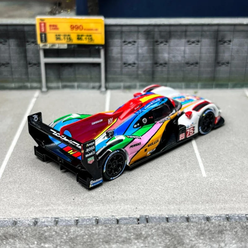 MINIGT 1:64 963 75 Le Mans نموذج سيارة مصنوع من خليط معدني كلاسيكي هدية تذكارية للكبار عرض ثابت #3