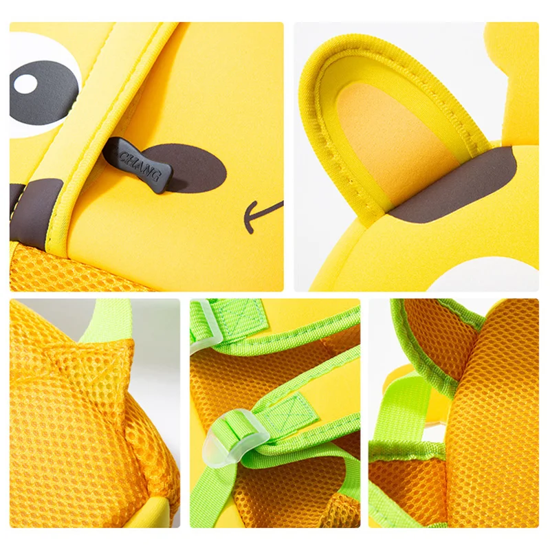 3D Cartoon Owl School Backpacks For Kindergarten Girls Cute Green Dinosaur School Bags Children Waterproof Boys Kids Bag