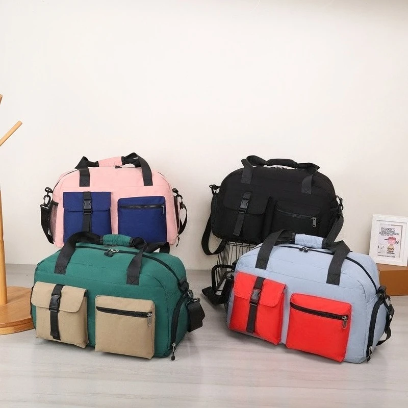 fashion-trend-large-capacity-men-short-haul-travel-bag-waterproof-women-oblique-span-handbag-travel-fitness-unisex-storage-bag