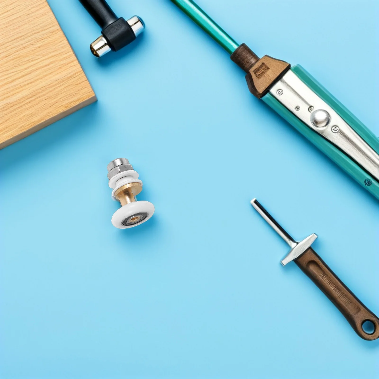 

6pcs Replacement Bathroom Shower Door Rollers 23Mm Wheel Diameter Stainless Abs For 6-8Mm Glass Doors Shower