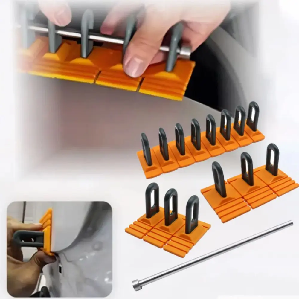 

Heavy Duty Paintless Dent Repair Kit Multi-Claw Pull Hooks Powerful Lifter Dent Repair Tool Kit Glue Pulling Tabs