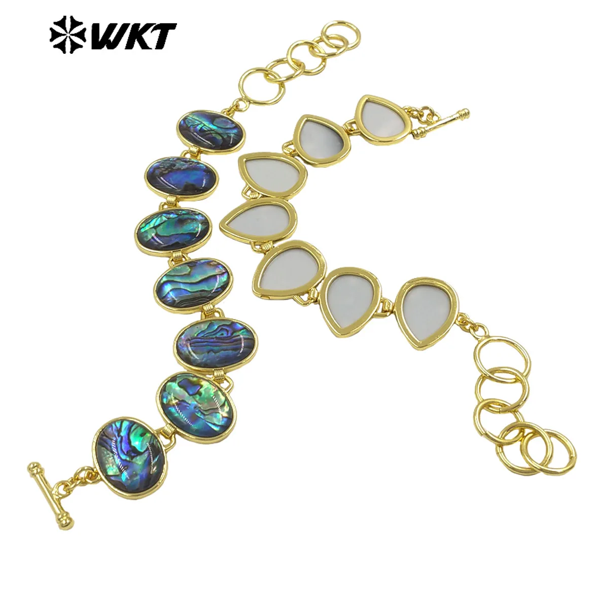 WT-MPB143 Wonderful Versatile Natural Abalone Shell Bangle Jewelry For Friends Business Jewelry ACC