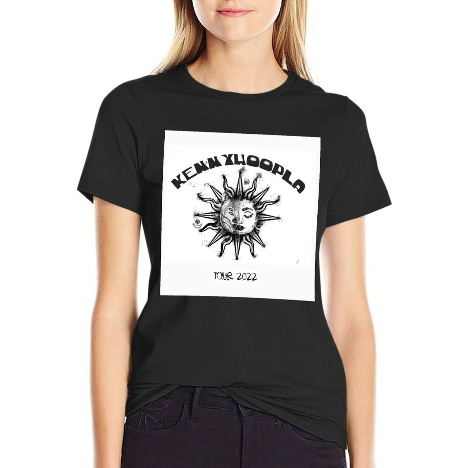 

KennyHoopla Tour 2022 T-Shirt cute tops hippie clothes new edition customs design your own T-shirts for Women