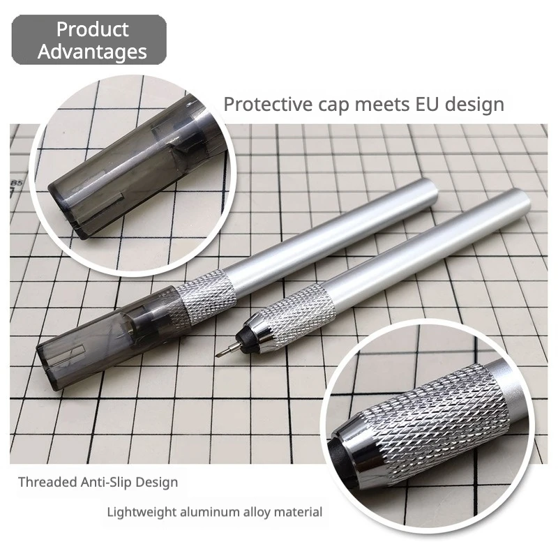 MSWZ MS-052 45°/60° Model Tungsten Steel Thin Blade Pen Knife Trimmer & Masking Cutter for Gundam Military Model Hobby DIY Tools