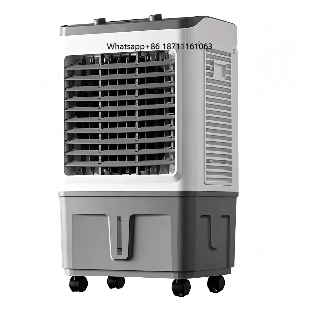 Electric 3-Speed Evaporative Air Cooler 300W Remote Control  Water Cooling Fan 40L Large Top Fill Water Tank