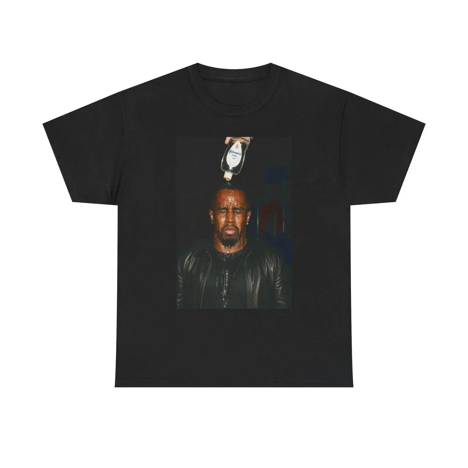 P Diddy lustige Grafik T Shirt schwere Baumwolle vintage Washed Soft fashion Slightly homme Stylish streetwear Casual