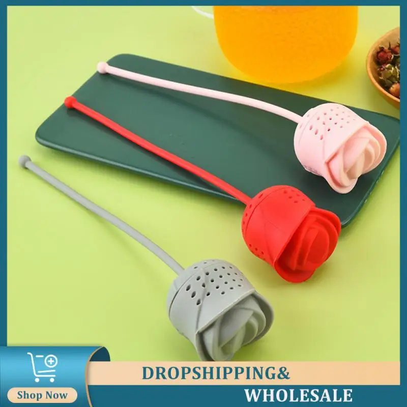 Reusable Tea Strainer Removable Design Fine Filter Holes Creative Multi-color Optional Tea Making Tools Coffee Leak Tea Filters