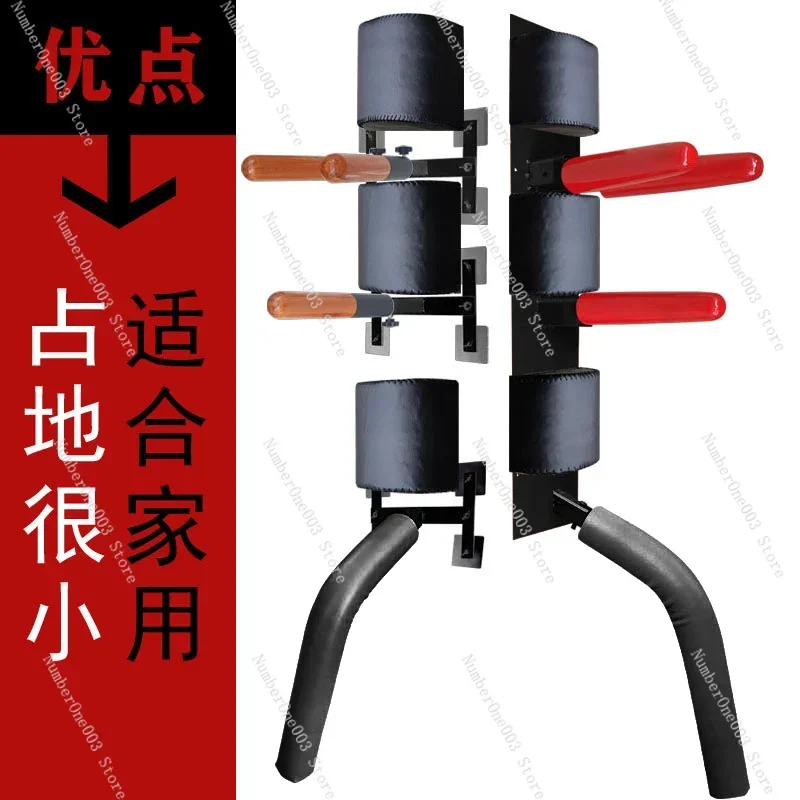 

Настенный манекен для Вин-Чун, простой деревянный манекен на пружинах для тренировок и отработки бамбуковых упражнений