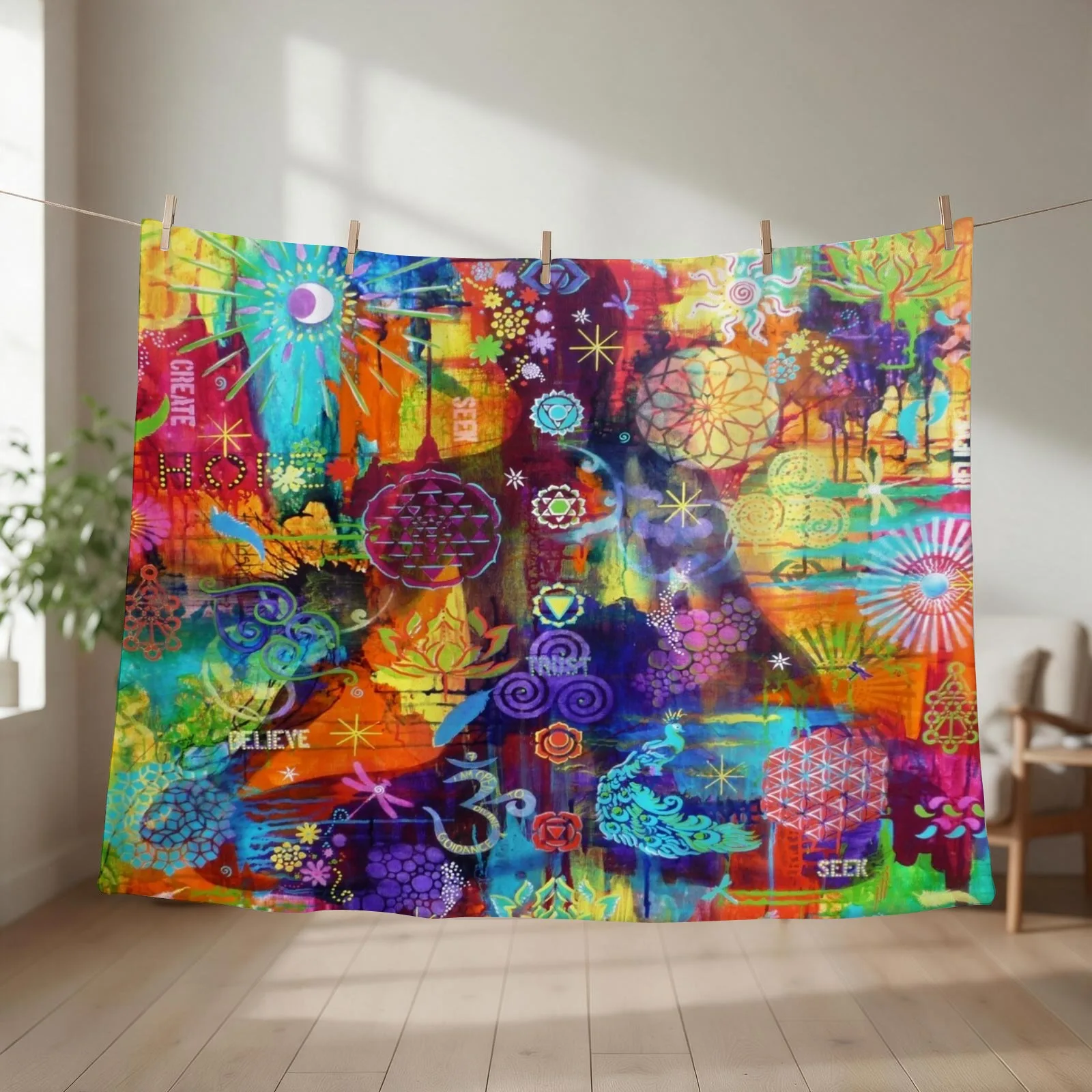 Hope Throw Blanket Thins Blankets For Baby Flannels Single Blankets