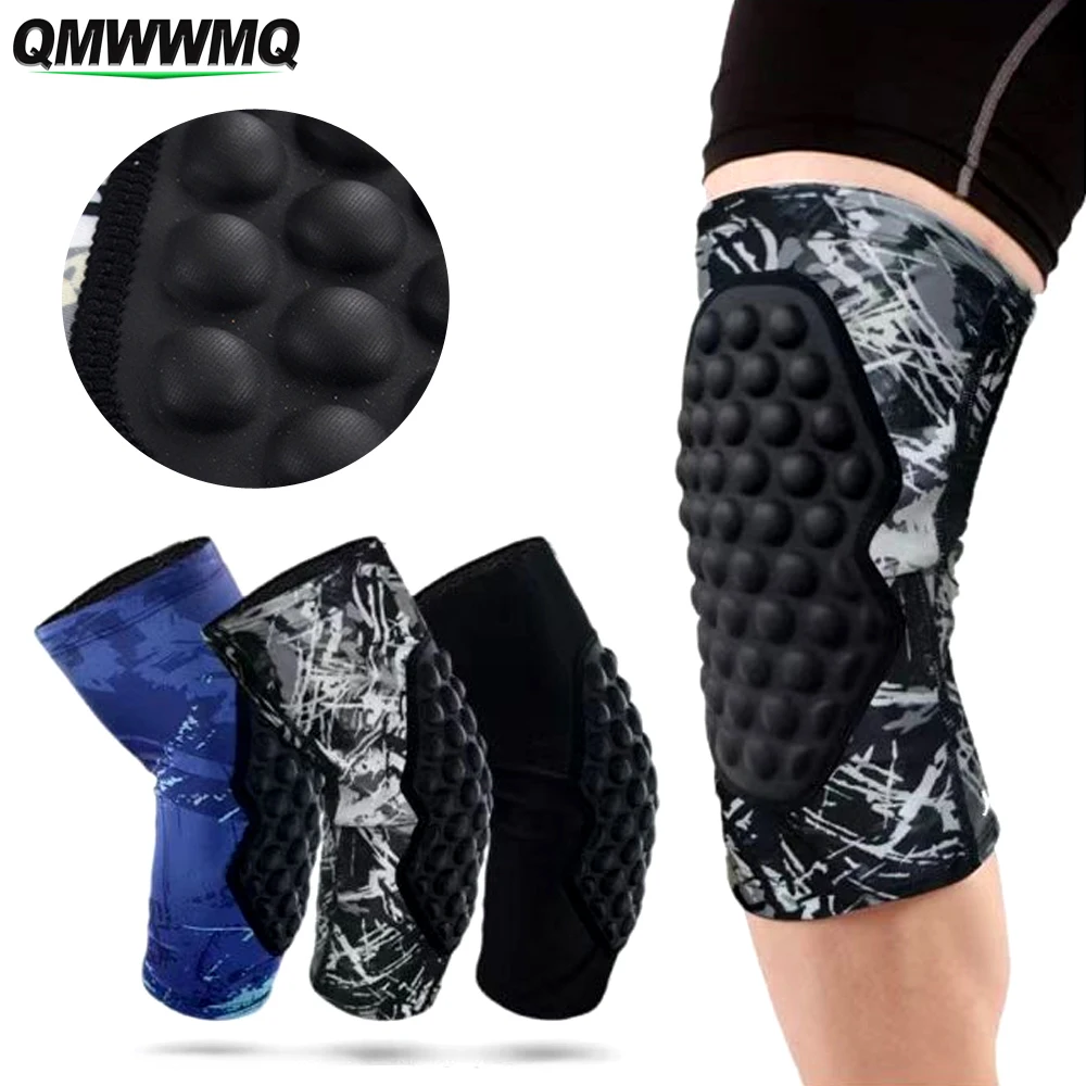 1Pcs/2Pcs Knee Pads Compression Leg Sleeve for Basketball, Volleyball, Football, Anti-slip Knee Protector Sleeve, Youth & Adult