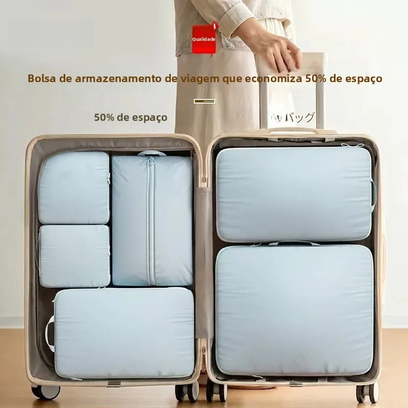 旅行用圧縮収納バッグ、下着や靴下用の衣類整理バッグ、出張用個別包装バッグ