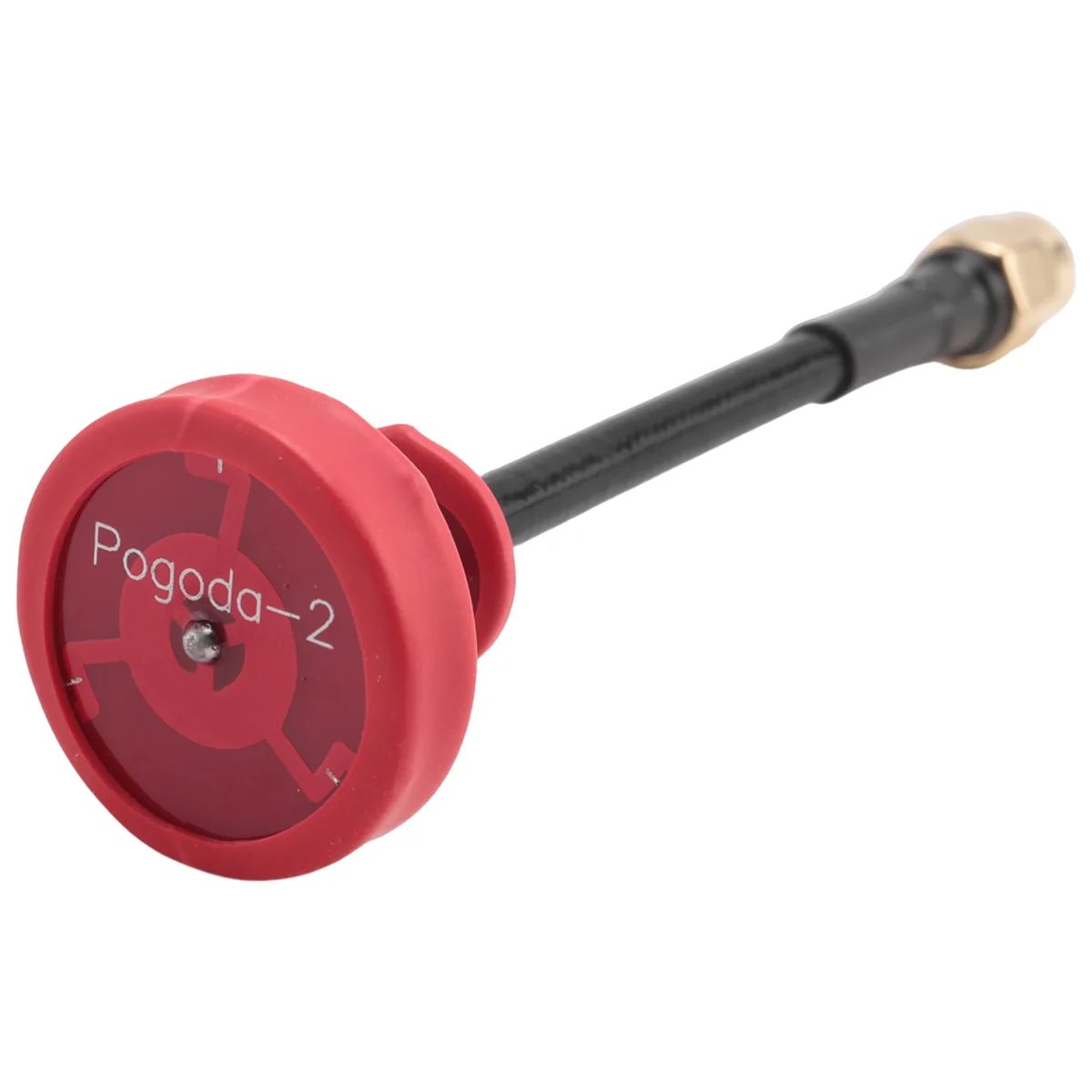Antenna  For Pagoda 2 5.8G 5DBi 50W Omnidirectional Omni FPV Flat Panel Pagoda Antenna RHCP SMA/RP-SMA 80Mm(Red Pin) view 6