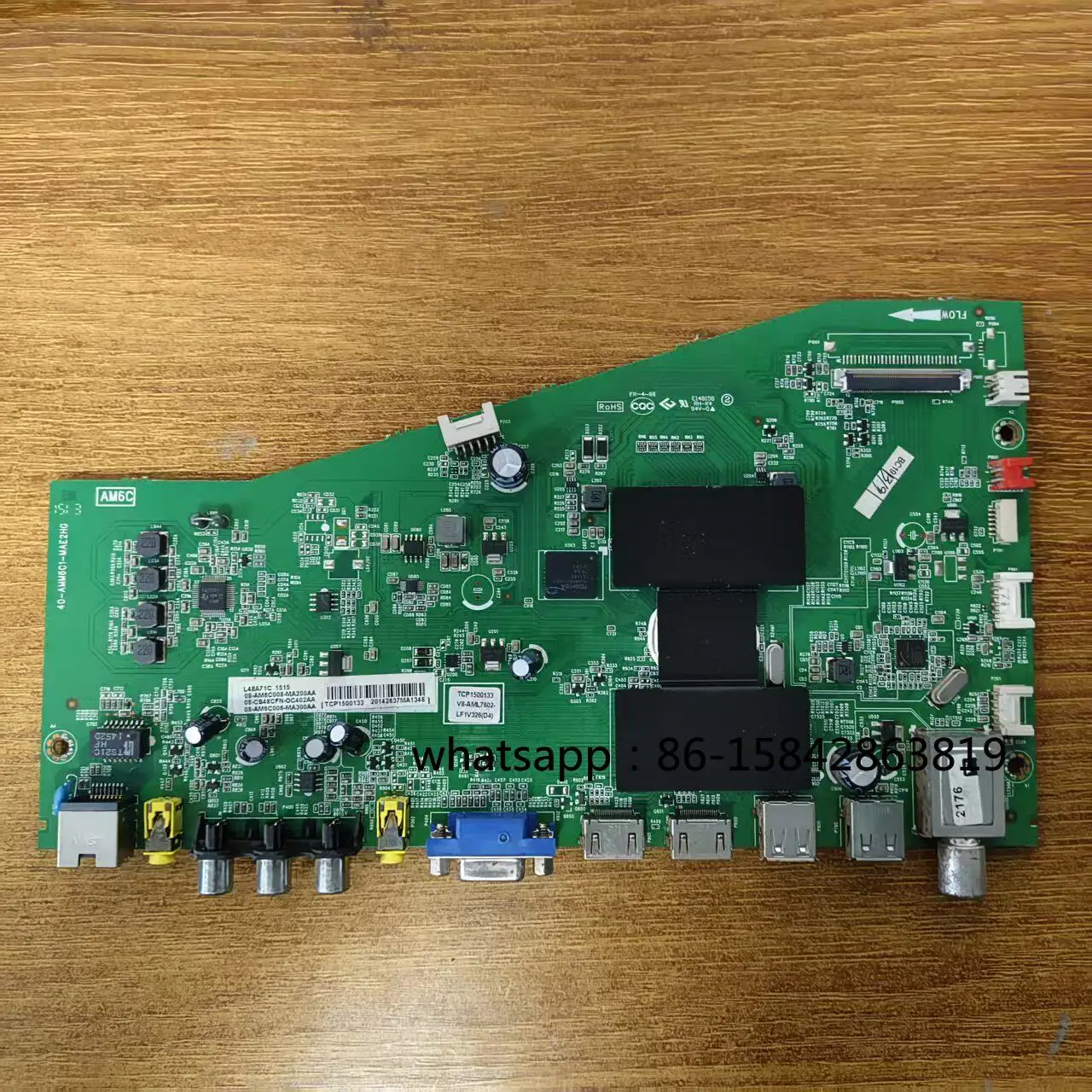 Placa base original para TV L48A71C, pantalla 40-AMM6C1-MAE2HG, LVF480NE4L CD9