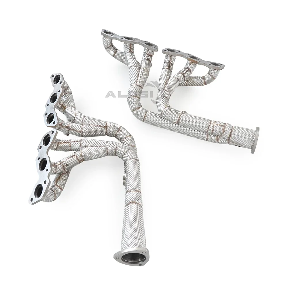 High-flow Exhaust Manifold Header for Aston Martin DBS DB9 6.0 2004-2012 Stainless Steel Exhaust Manifold Exhaust Collector