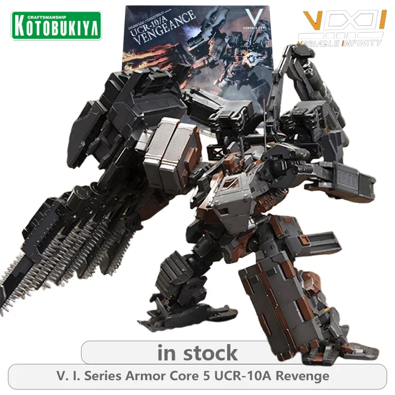 KOTOBUKIYA Original V. I. Série armadura núcleo 5 UCR-10A vingança figura de ação montagem modelo brinquedos modelo móvel presentes para meninos