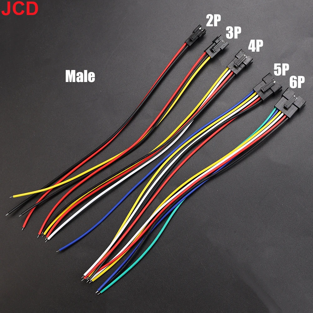 2 3 4 5 6 Pin LED Streifen JST SM Stecker männlich oder weiblich Adapter Stecker JST Stecker Terminal mit 15 cm 22AWG Draht für Lichtleiste – Detail 8