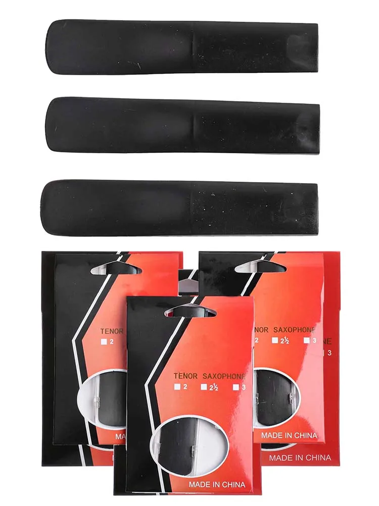 مجموعة 3 قطع من قصب الساكسفون لقوات ألتو تينور سوبرانو 1 5 2 0 2 5 مثالية للمبتدئين مع حلول تخزين واقية