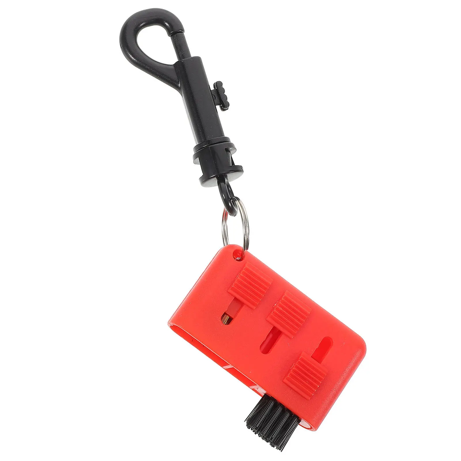 3 in 1 Retractable Brush Portable ABS Wear-Resist Golf Groove Cleaner Club Cleaning Tool Golfs Brush
