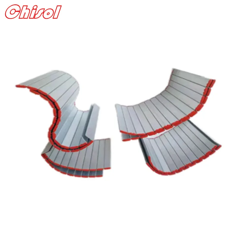 L1500x W550mm CNC Lathe Aluminum Alloy Protective Curtain Machine Tools Accessories Roller Shutter Cover Customized