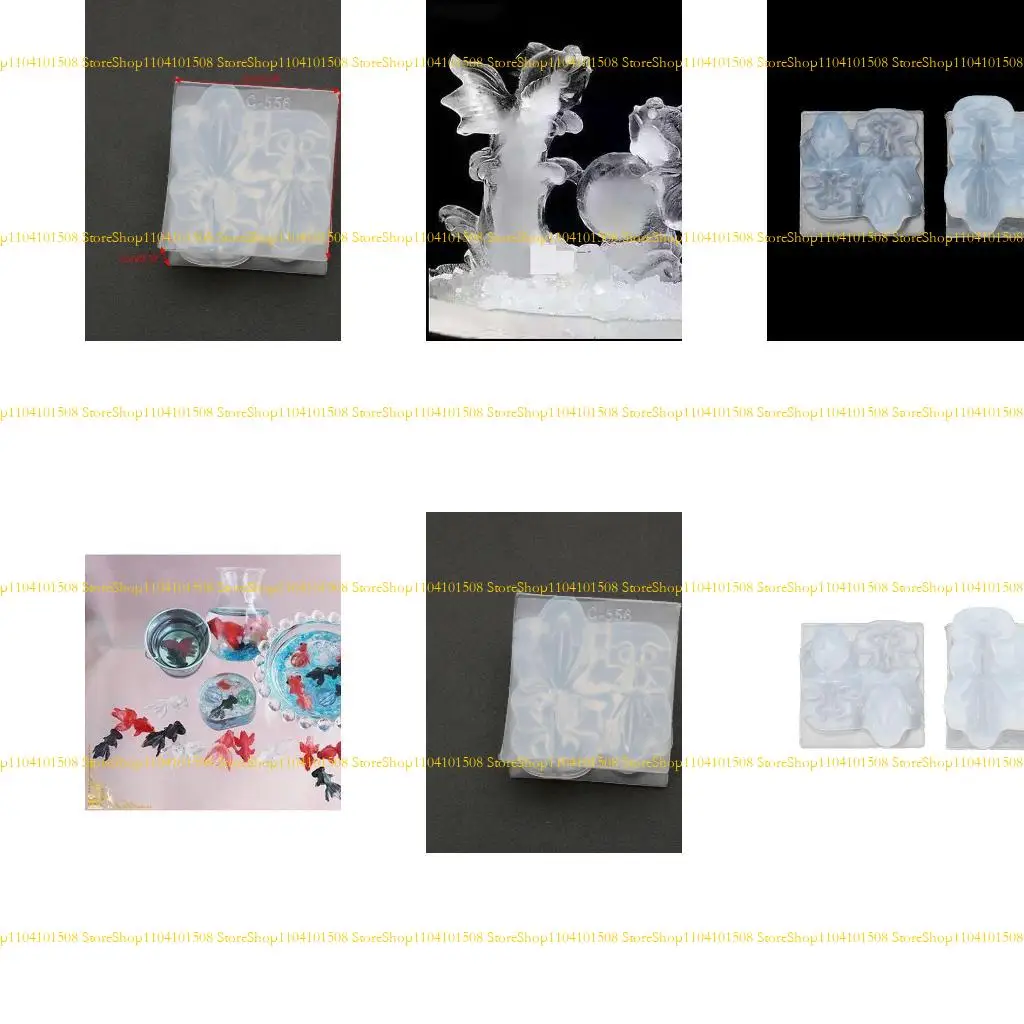 

15YC Silicone Resin Mold DIY Casting Molds DIY Craft Mold for Art Craft Making Handmade for Children