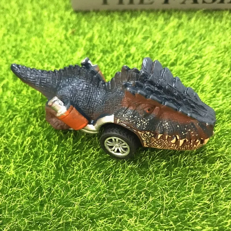 1pcs Dinosaur Powered Scooter Cute Cartoon Children's Toy Simulation Puzzle Car Toy Birthday Gifts for Boys and Girls