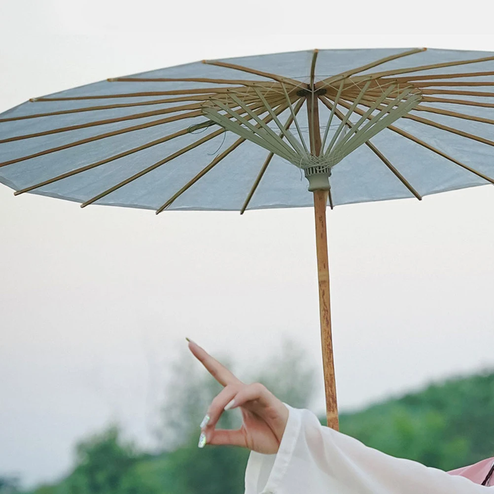 

Oil Paper Umbrella Frame Replacement Bamboo Paper Umbrella Holder For Decor Stage Photography Prop Repair Accessory